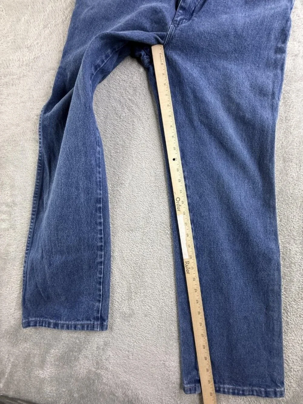 Wrangler Cowboy Cut Jeans Mens 36x32 Blue Medium Wash Straight Denim 936PWD